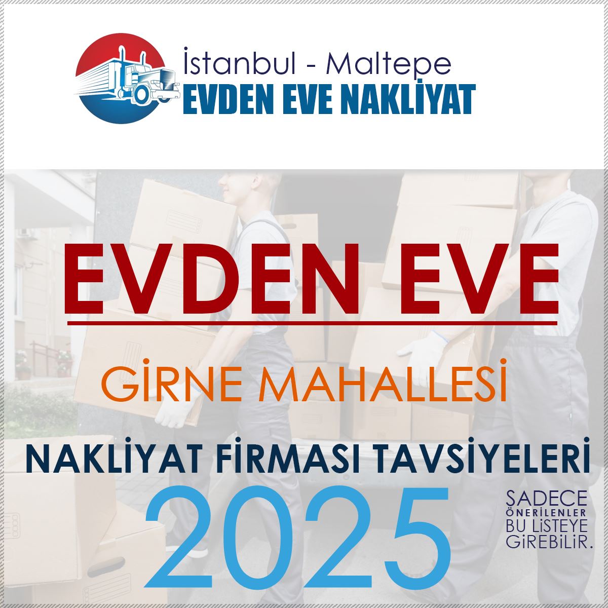 Girne Mahallesi Evden Eve Nakliyat Firmaları